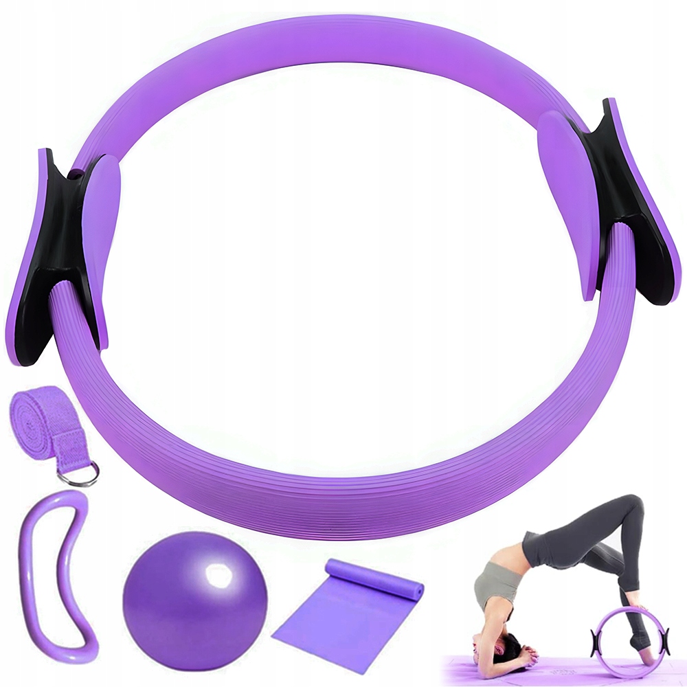 Pilates Ring Yoga Ball Pas Oporowy Zestaw Do Treningu W Domu