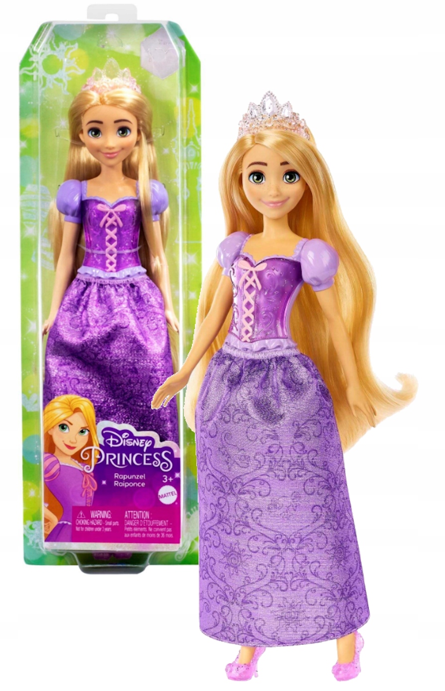 DISNEY PRINCESS LALKA KSIĘŻNICZKA ROSZPUNKA HLW03