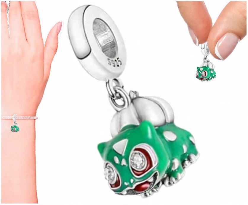 

Charms Zawieszka Charms Bulbazaur Pokemon Trusky