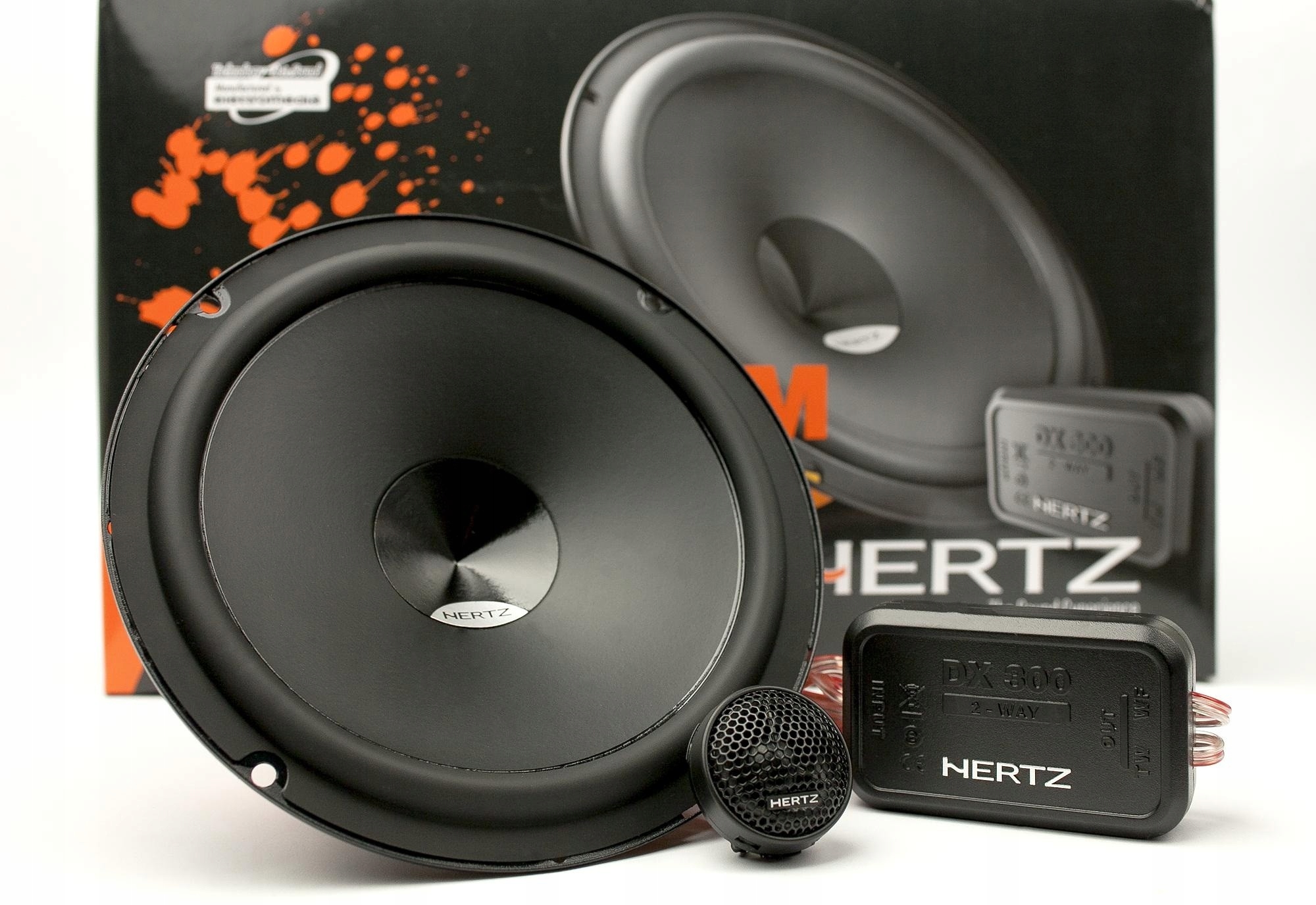 HERTZ DSK 165.3 2-DROŻNE GŁOŚNIKI SAMOCHODOWE Model DSK165.3