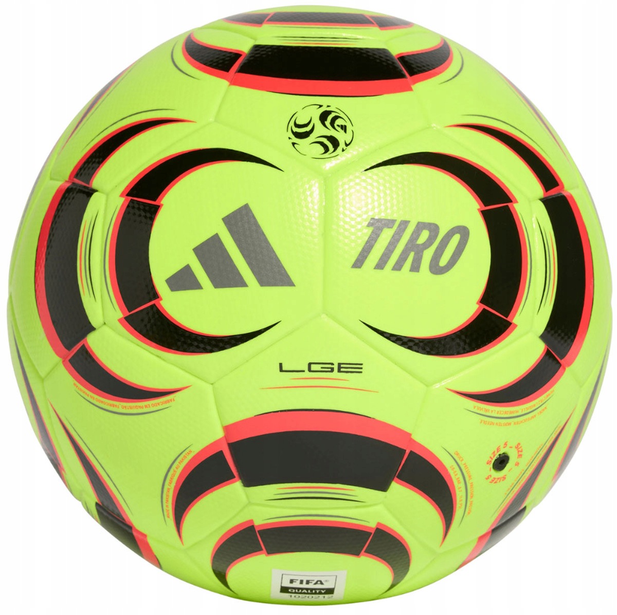 Piłka Adidas Treningowa Nożna Tiro League zielona KA5260 r. 5