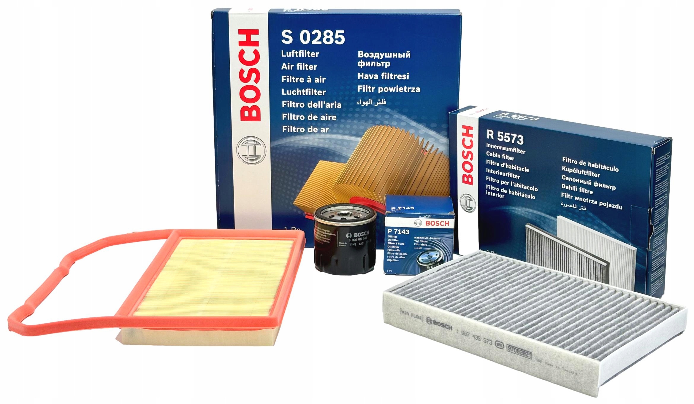 Bosch Sada Filtrů Škoda Citigo 11-20 1.0 Chya 60 Km 1.0 Chyb 75 Km