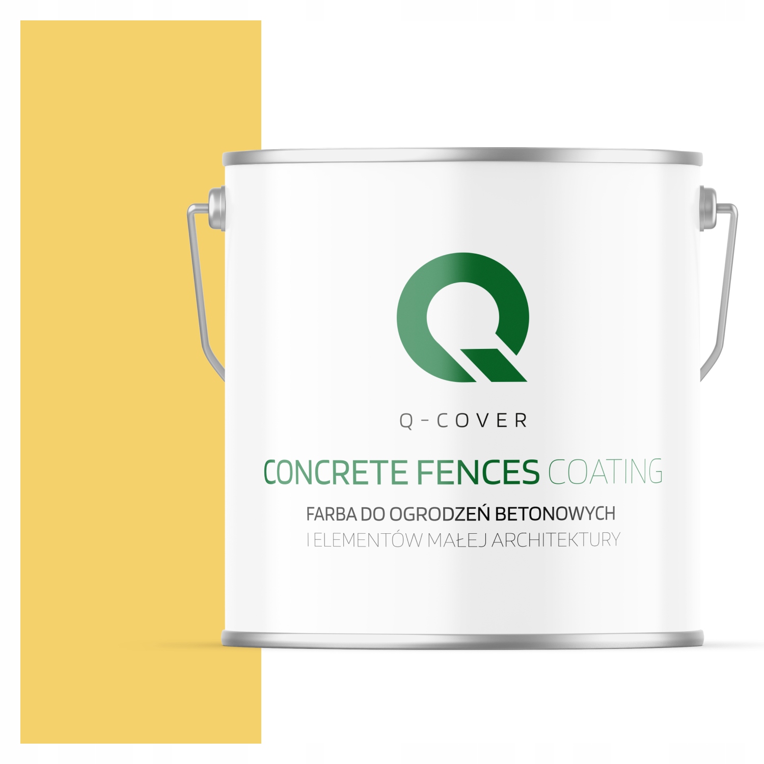 Farba Na Maľovanie Plotov Betónových Kvetináčov Farba Žltá Citrónová F624 5L