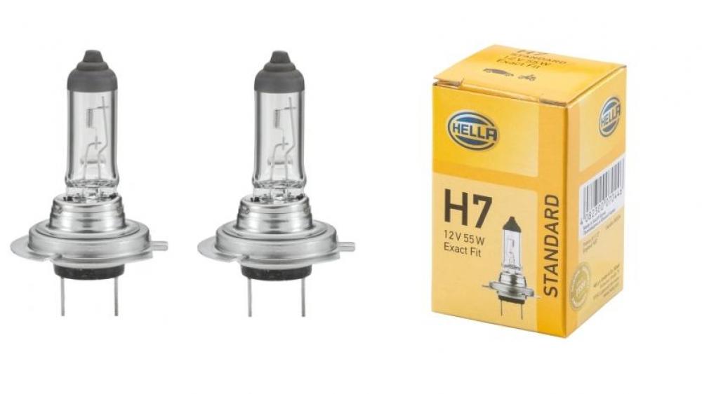 Zarowka Hella H7 55W px26d 2sztuki Skoda Fabia SuperB Octavia II III 2OC