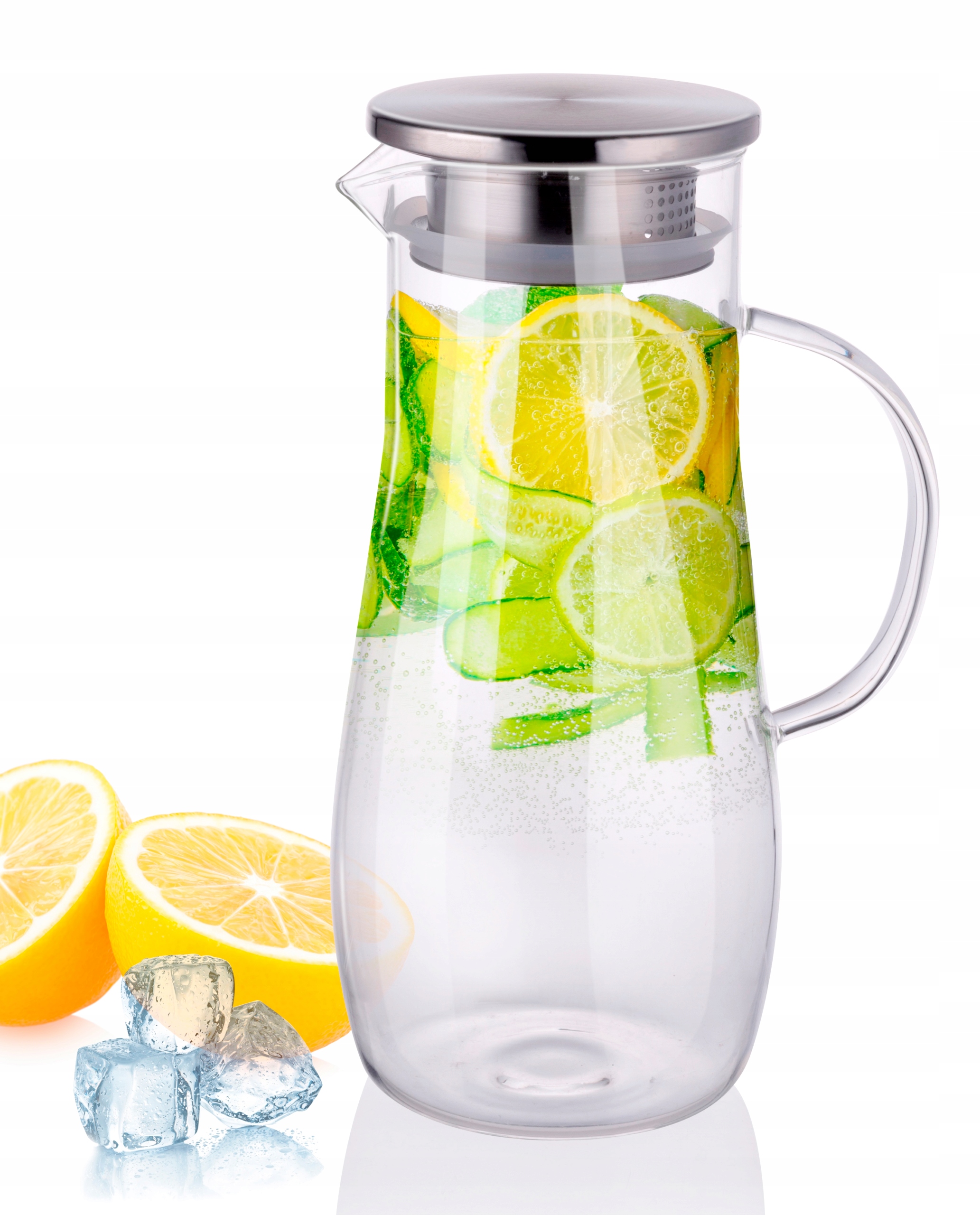 DZBANEK SZKLANY Z POKRYWKĄ 1,4 L ALPINA 8553