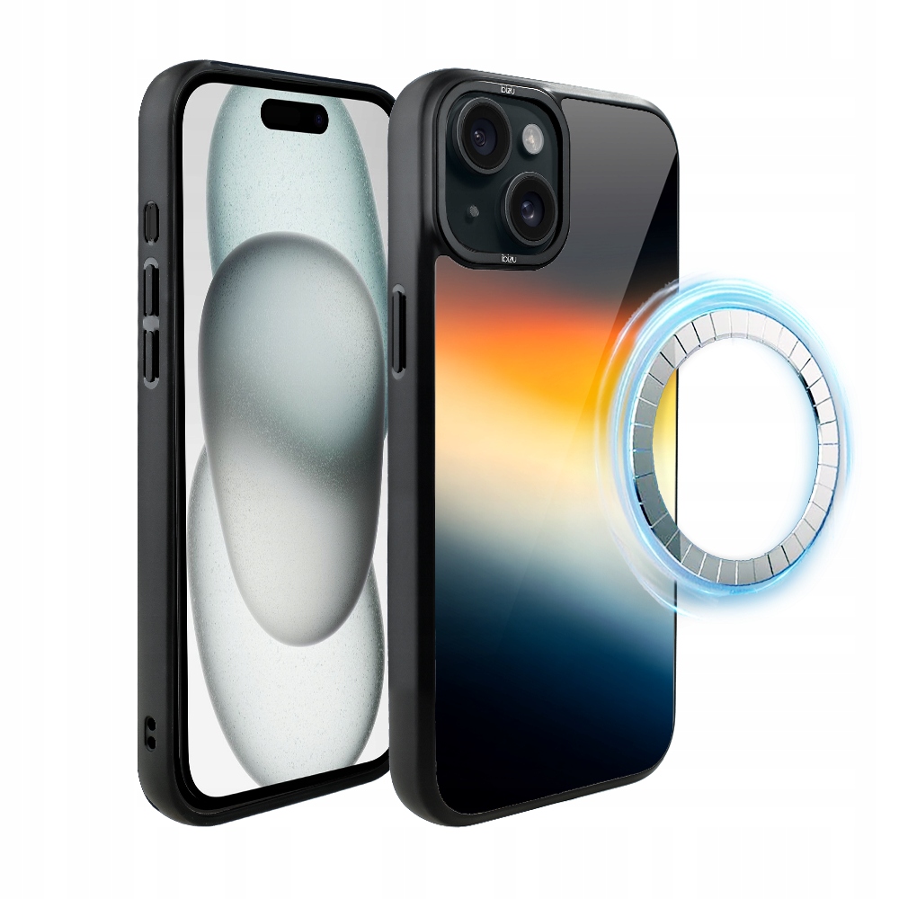 Pouzdro pro iPhone 15 Plus Ibizu DropGuard Matt s MagSafe, Aurora