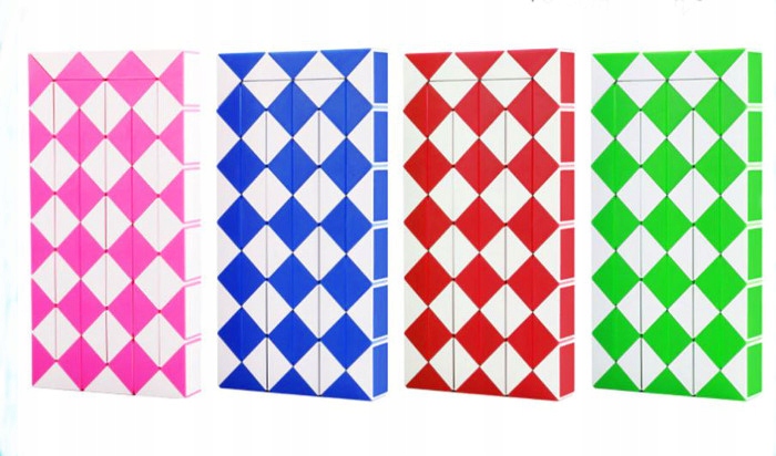 Układanka magiczna SNAKE łamigłówka kostka 72 el Marka inna