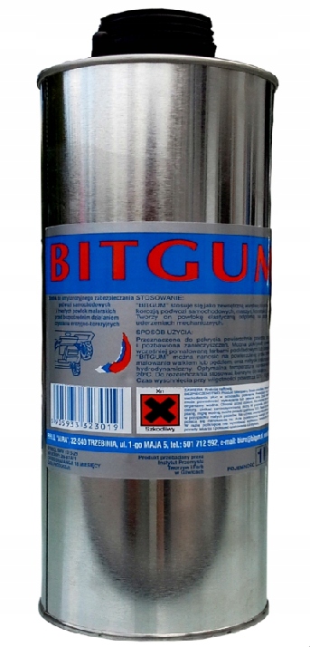 BITGUM BITEX ŚRODEK DO PODWOZIA PISTOLET 1,5L