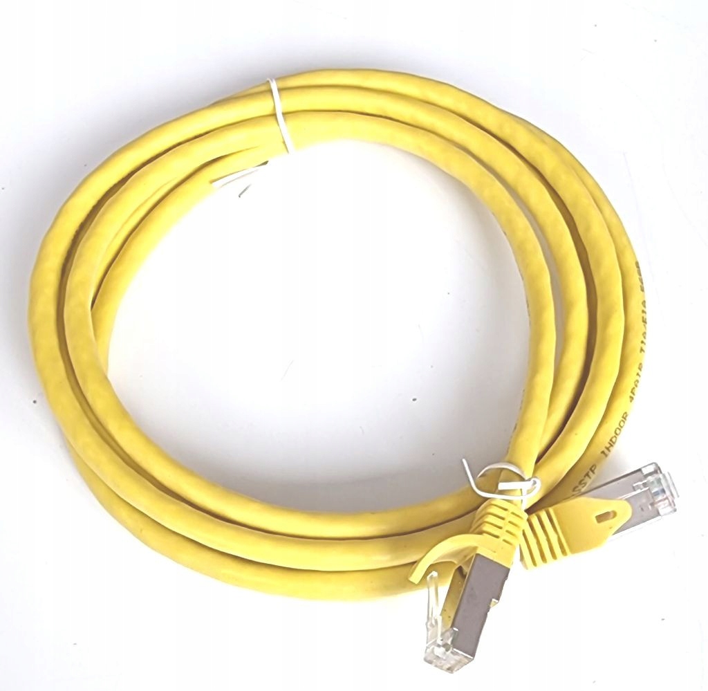 EFB Elektronik RJ45 S/FTP Cat6a kabel sieciowy 2 m S/FTP (S-STP) Żółty