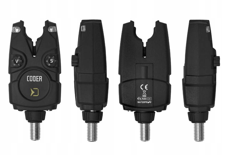 Delphin Coder 4+1 - zestaw sygnalizatorów brań z centralką Marka Delphin