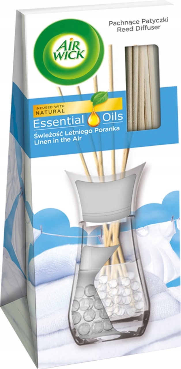 

Air Wick Essential Oils Patyczki Letni Poranek 30M