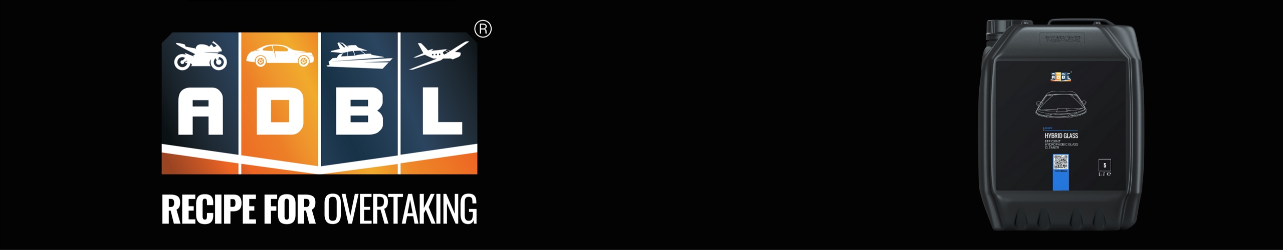 ADBL HYBRID GLASS 5 L-гидрофобный очиститель окон