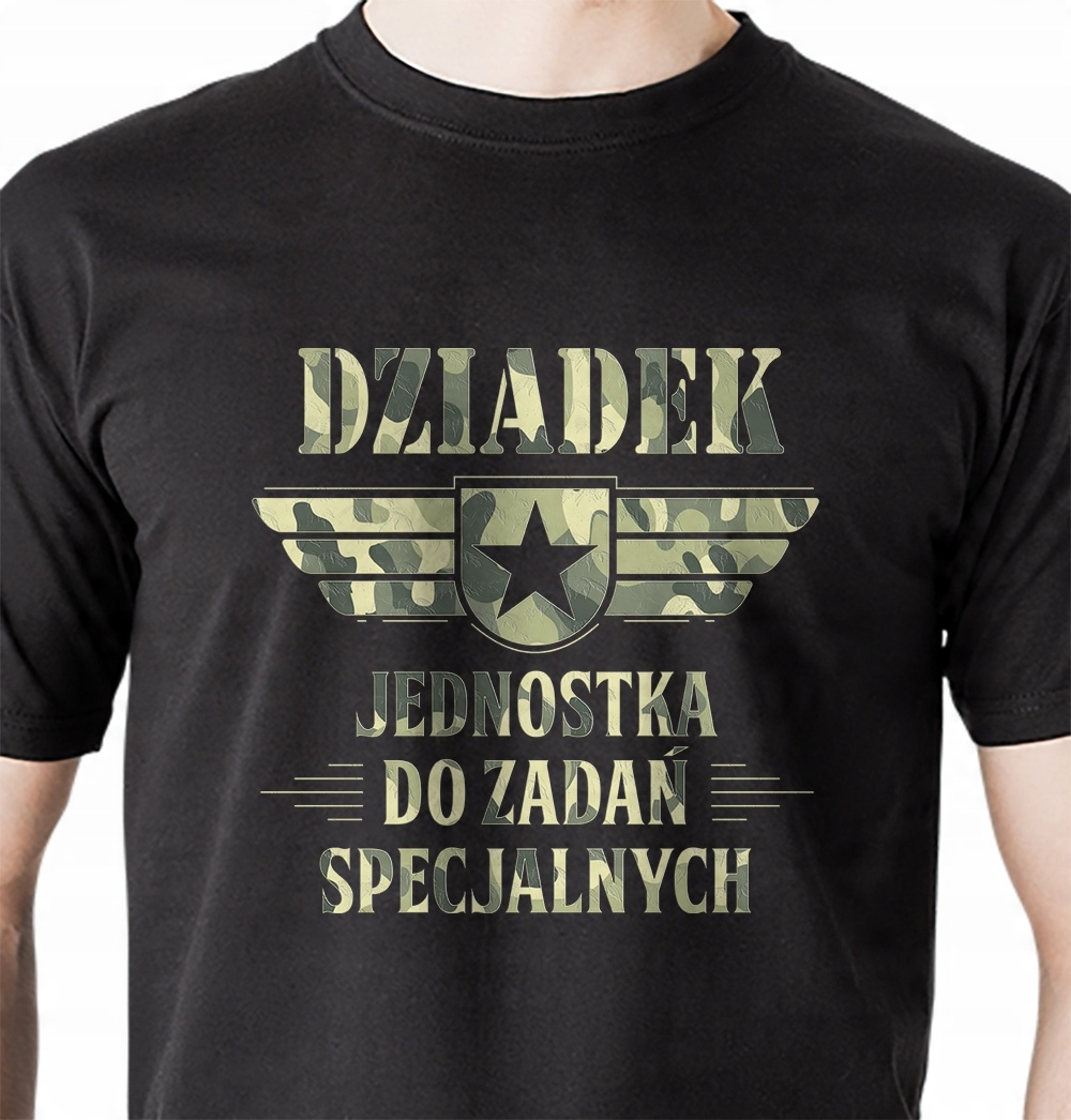 

Koszulka Z Nadrukiem Na Dzień Dziadka Moro