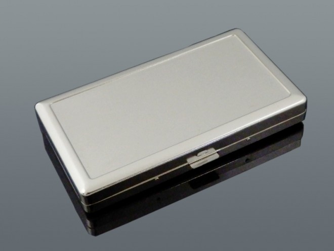 PAPIEROŚNICA METALOWA ELEGANCKI ZESTAW PREZENTOWY 0163