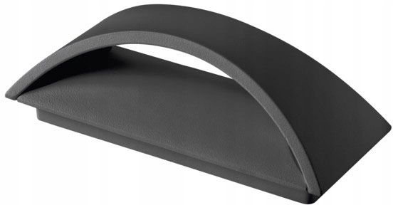 Led Zahradní Nástěnné Svítidlo Fasádní Venkovní 8W 4000K Grafit