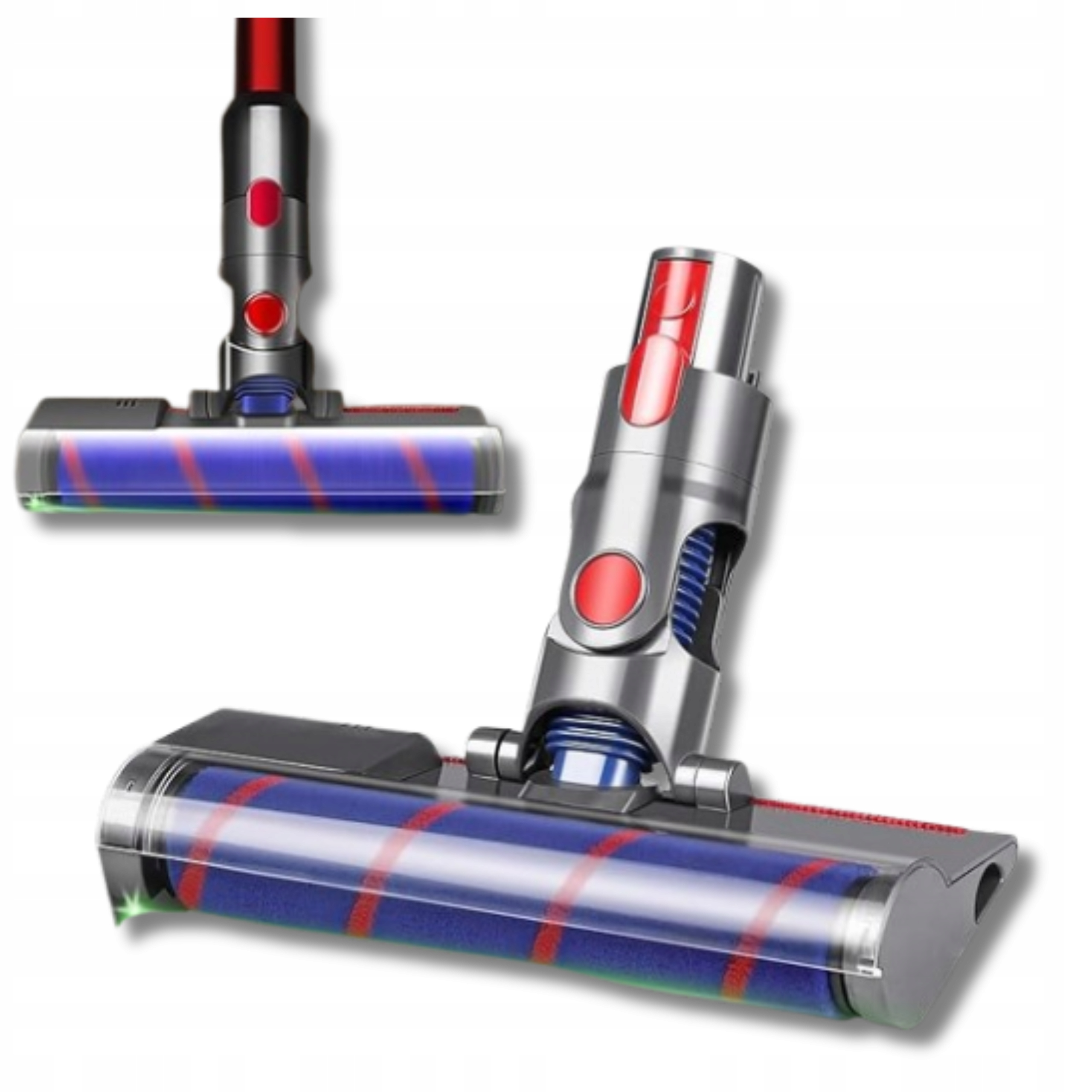 Kartáč Led Miekka Koncovka pro vysavač V7 V8 V10 V11 V15 Rotační