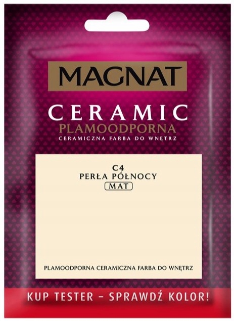 

Farba Magnat Ceramic 0,03L C4 Perła Północy Tester