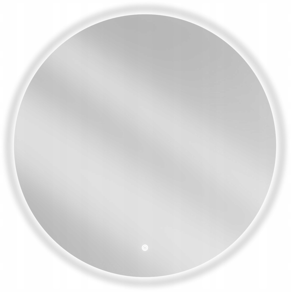 Mexen Erg zrcadlo koupelnové podsvícené Led kulaté 80 cm antipara