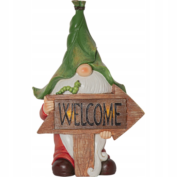 Ledová solární zahradní dekorace Trpaslík