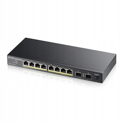 Zyxel 10xGb/2xSFP 8xPOE switch GS1100-10HP v2
