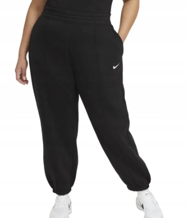 Dámské kalhoty Nike Sportswear Polar Plus Size volné DH1045-010 1X 50-52
