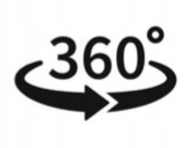 Fotel krzesło obrotowe ROSE VELVET szare welurowe Głębokość mebla 41 cm