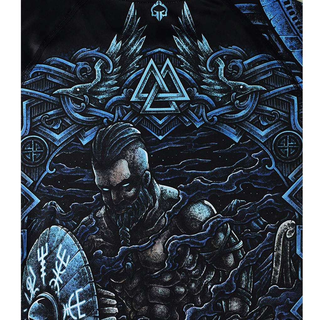 Rashguard męski z krótkim rękawem Ground Game Viking Czarny r. L Kod producenta 5906736819