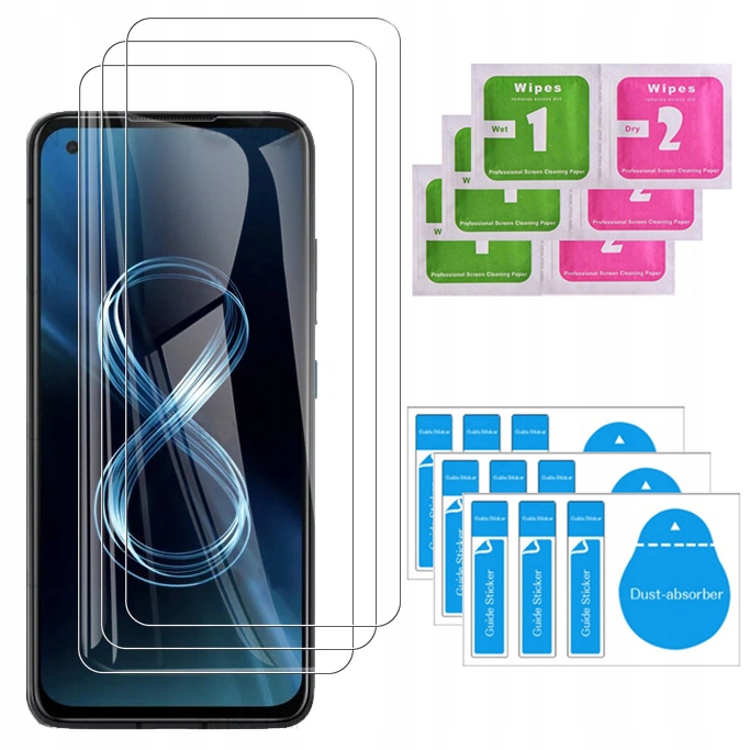 

3x Szkło Hartowane 9H Szybka do Realme 8 5G