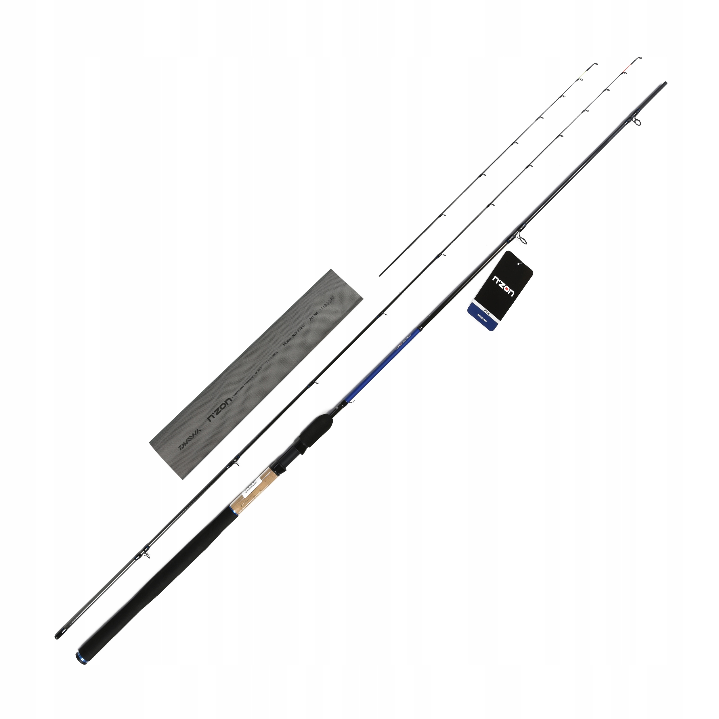 Wędka gruntowa Daiwa N'zon Feeder(MM) 2.75m 0-30g idealna na wody stojące