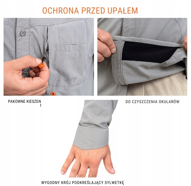 GRAFF Koszula Przeciwsłoneczna CLIMATE UPF50 roz. XXL Kod producenta 807-KO-CL-12_2XL