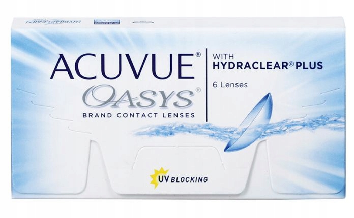 

Soczewki J&j Acuvue Oasys, 6 szt. -0.50; 8.8