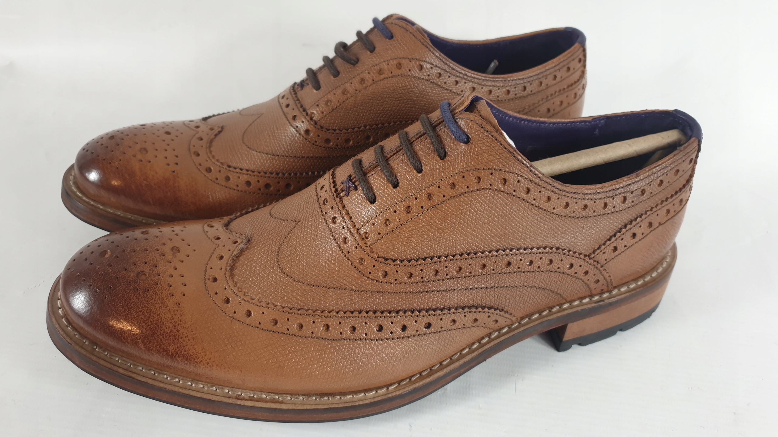 Hnědé Kožené Boty Guri 9 Ted Baker 41