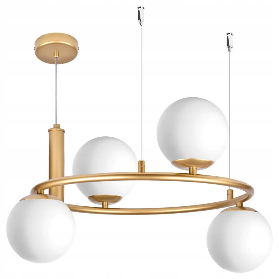 Ceres 4 Závěsná lampa Moderní skleněné koule, 4xE14