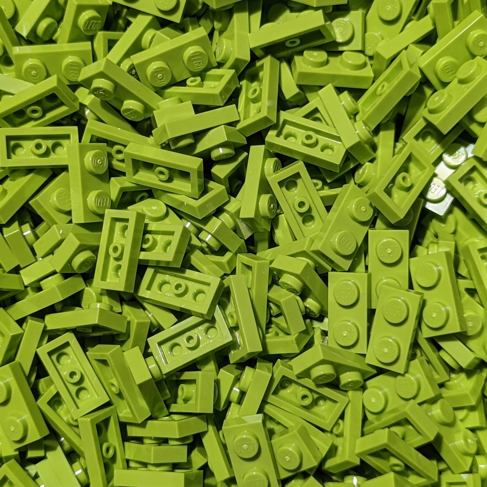 

Pakiet Lego 3023 Płytka 1x2 limonkowy 40szt Nowe