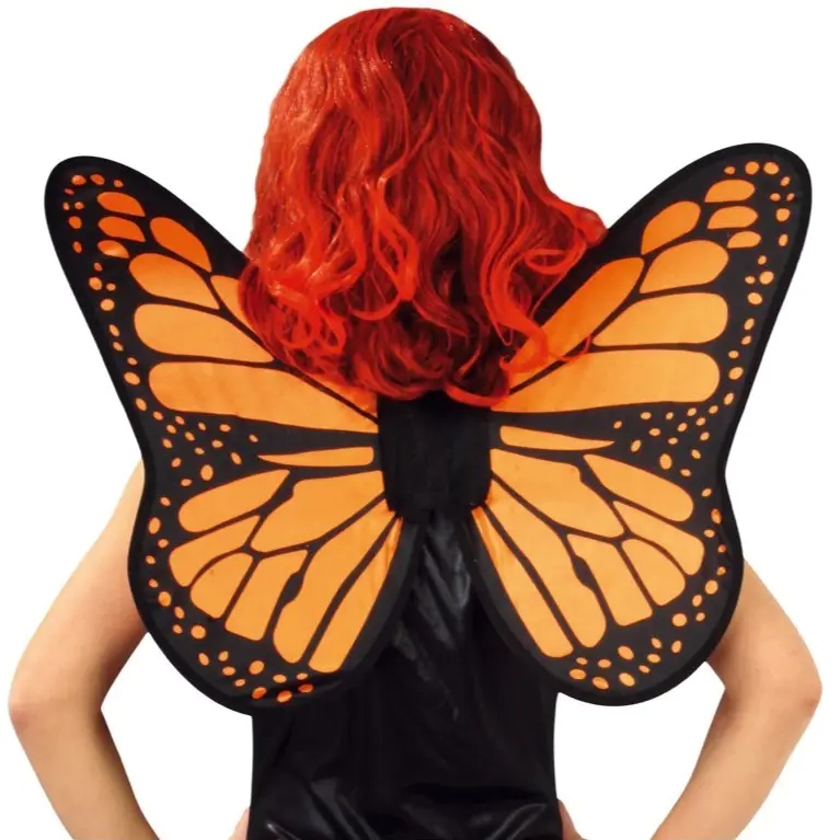 SKRZYDŁA MOTYLA STRÓJ WRÓŻKI, 57 X 50 CM