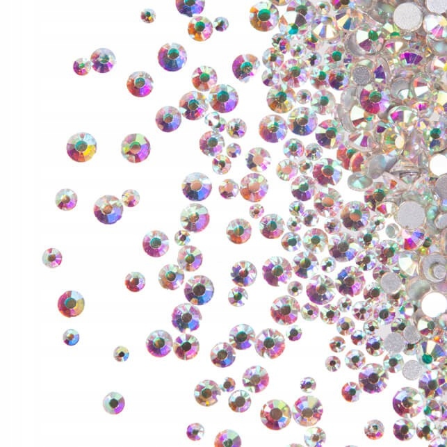 Cyrkonie Crystal AB 1440szt - Nails Company