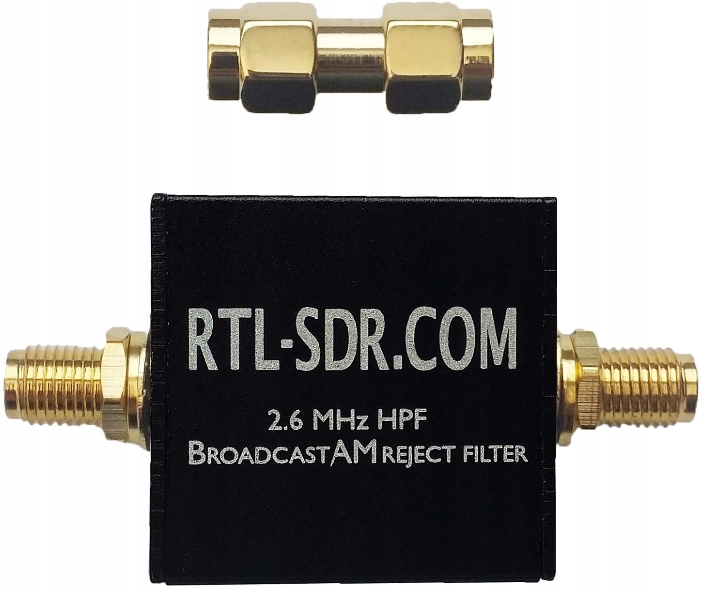 Filtr broadcasting Am 2.6MHz Hpf do odbiorników Sdr skanerów tłumik sygnału