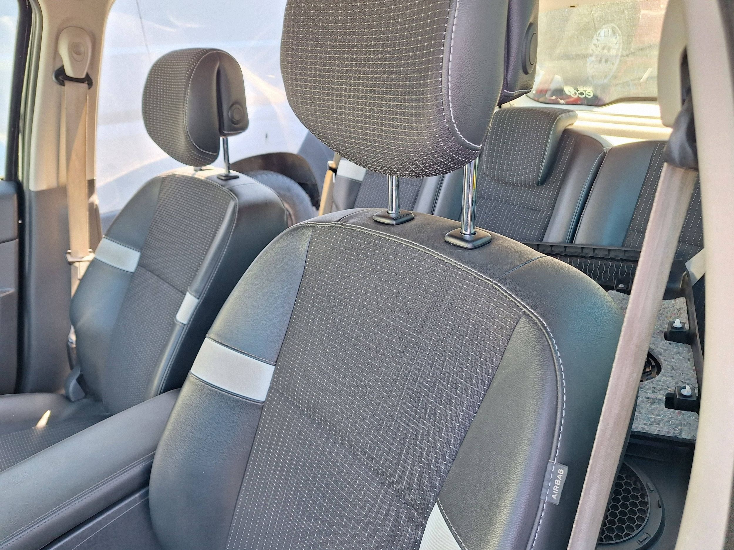 RENAULT SCENIC III 3 MPV KROTKI 09-16 Sitz Sitze Halbleder 5-achse