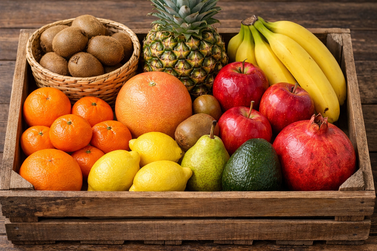 Levně Sada Prémiového Čerstvého Ovoce – MIX Pro Každý Den – Ideální Do Domácnosti