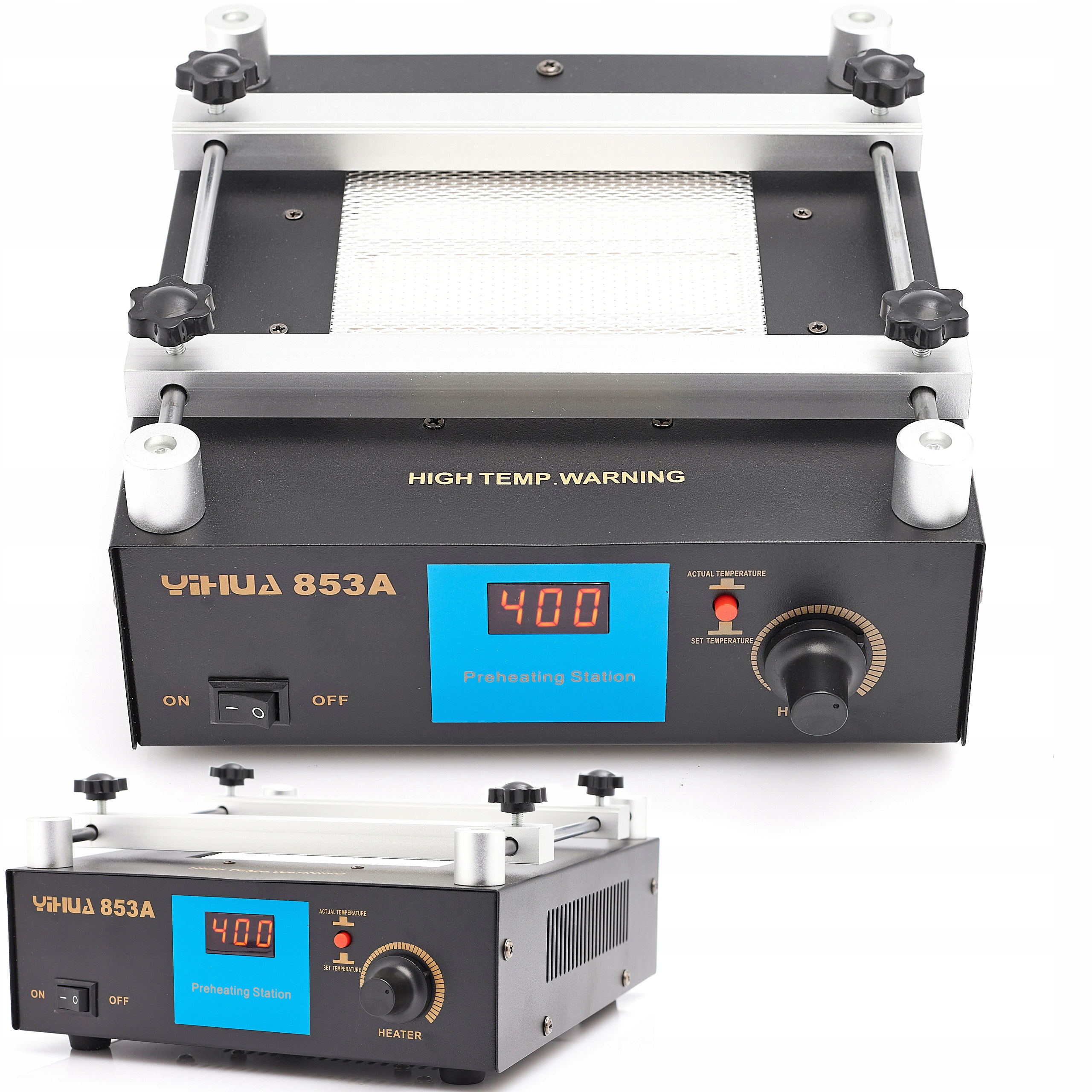 Podgrzewacz kwarcowy Yihua 853A 450W z cyfrowym wyświetlaczem 50-400 °C