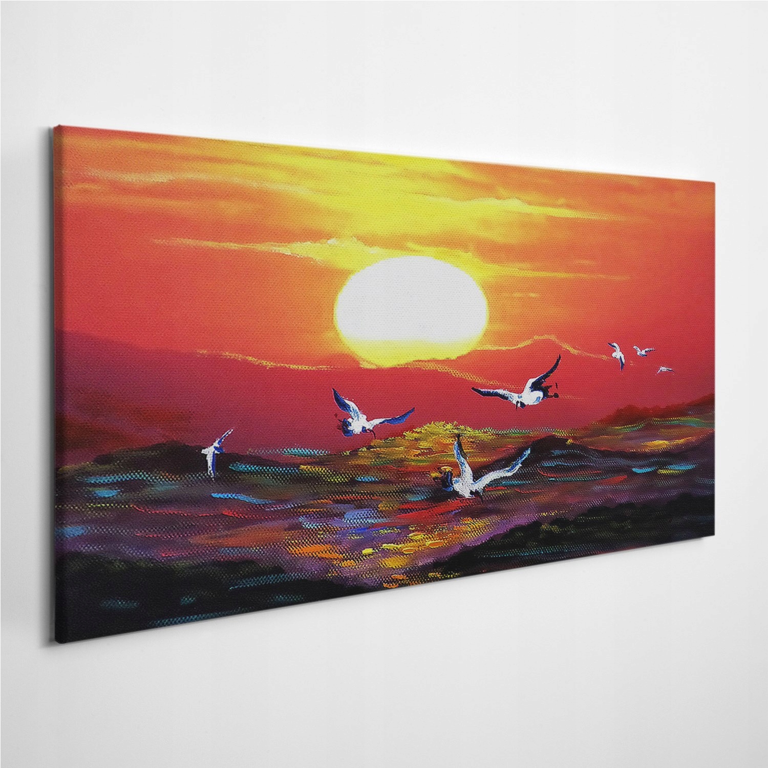 

Foto-obraz na płótnie Sztuka Wschód Słońca 120x60