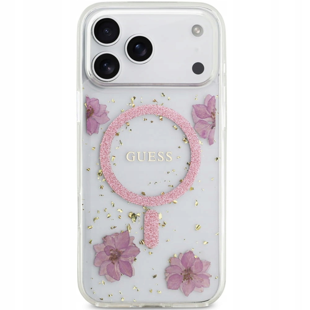 Pouzdro pro iPhone 17 Pro Max, pro MagSafe, Guess, kryt, pevné, zadní kryt