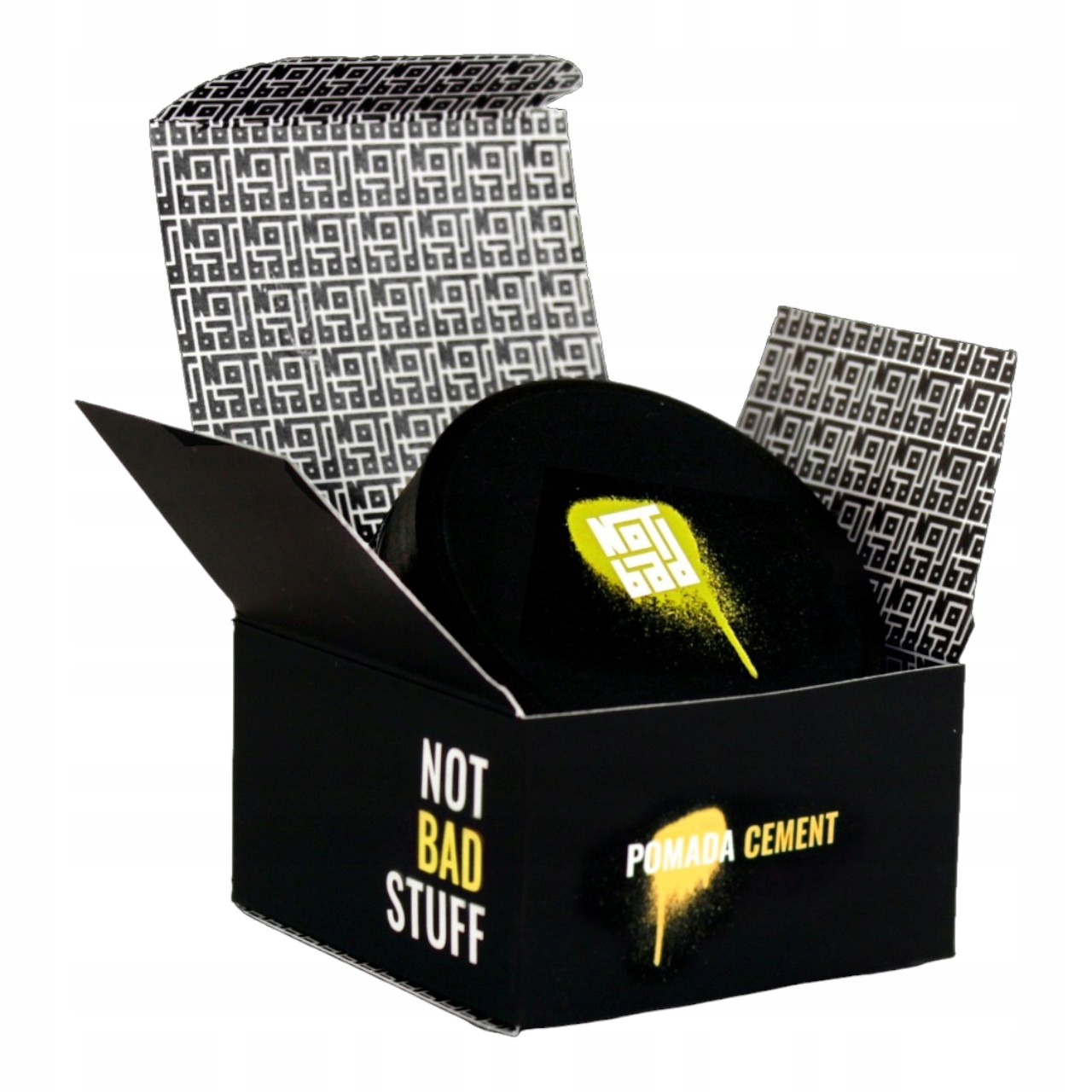 Not Bad Stuff Cement Hlína pro styling vlasů Efekt Messy Hair 100 ml