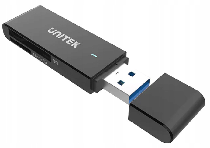 Unitek Czytnik kart Sd i microSD Usb-a Y-9327A
