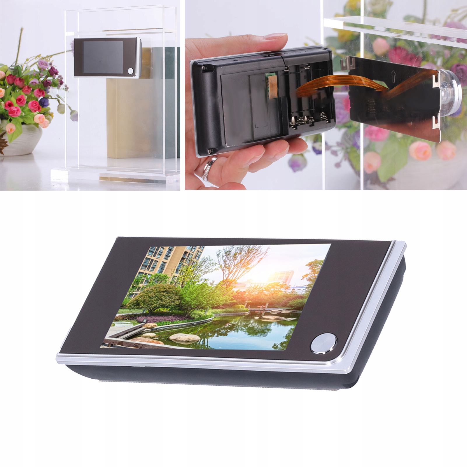 3,5-calowy ekran LCD Cyfrowy wizjer do drzwi Kod producenta 687365