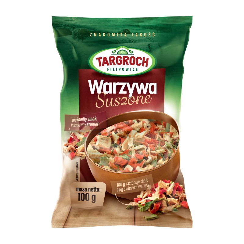 SUSZONE WARZYWA 100G