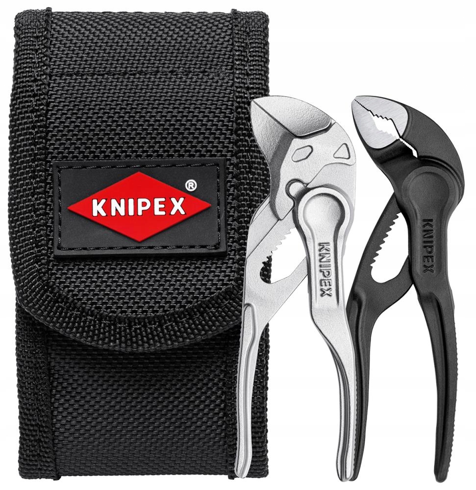 Sada kleští mini Xs 2-dílná V Pouzdru na opasek Knipex 00 20 72 V04 Xs