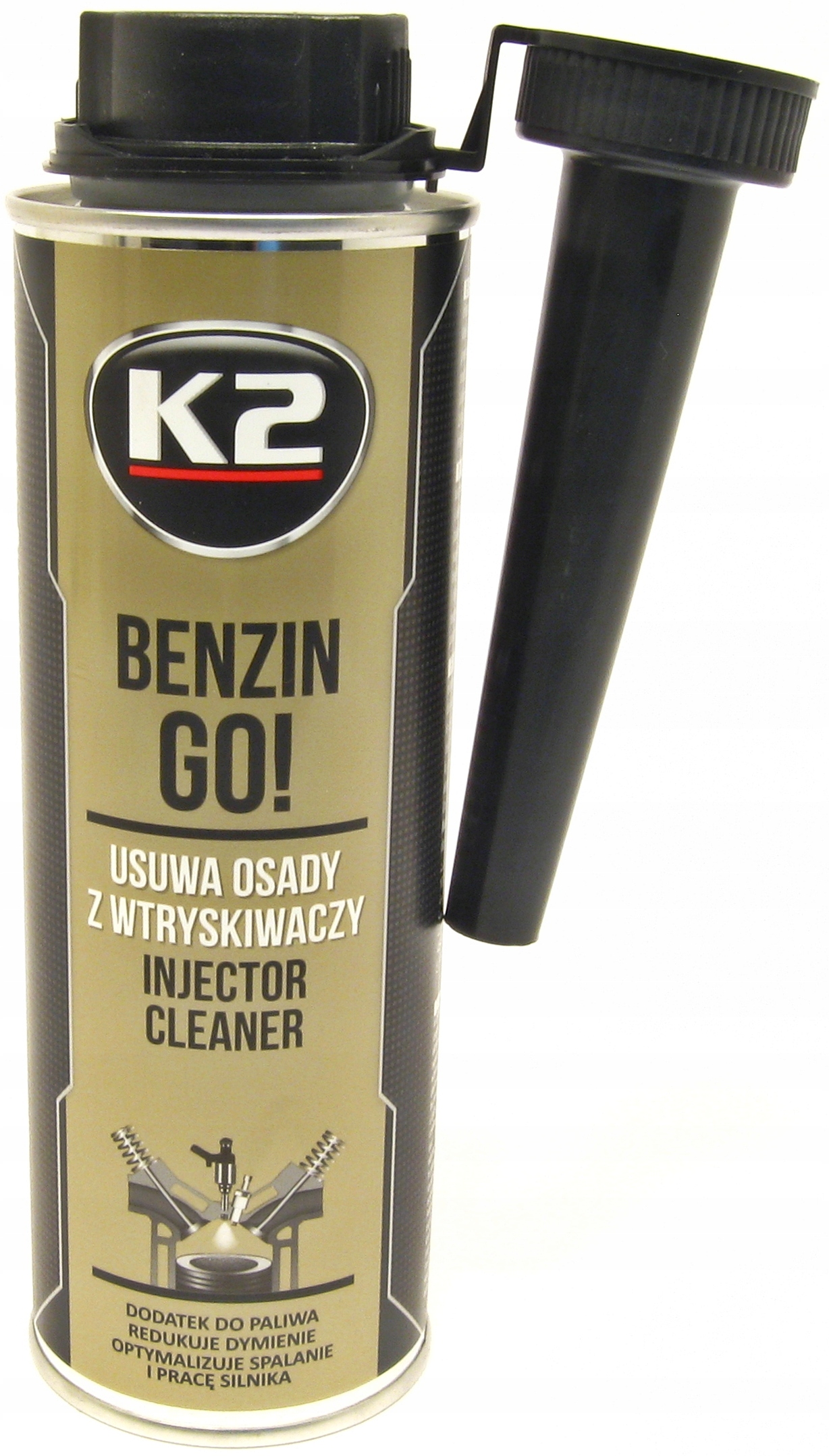 Środek dodatek do benzyny czyszczenia wtryskiwaczy K2 Benzin Go!
