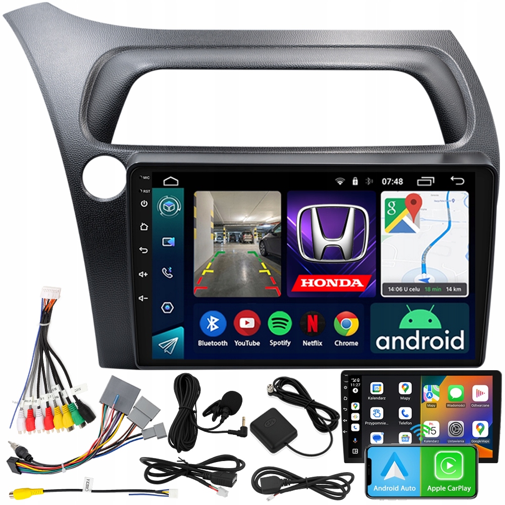 Radio Navigácia Android RS-305 Honda Civic VIII 2006-2011 2GB 9"
