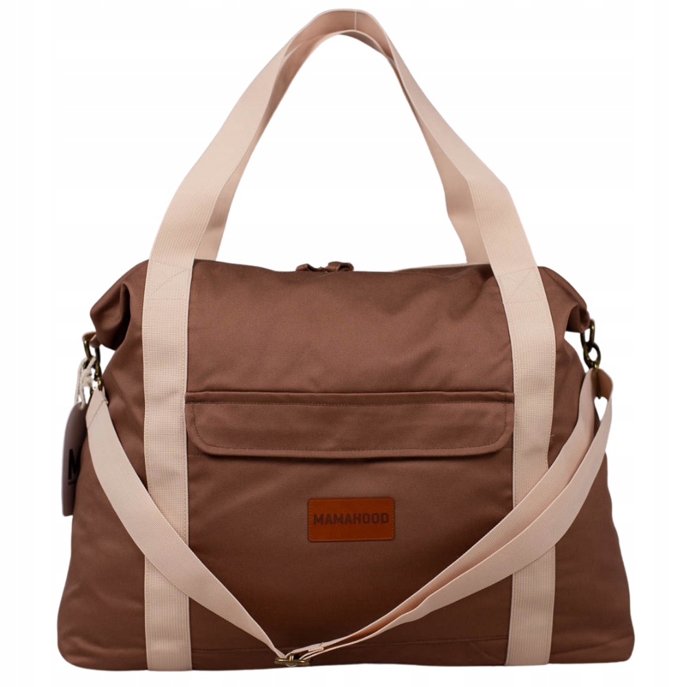 Torba do porodu do szpitala brązowa Mamahood